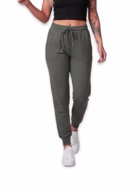 Aritzia Wilfred Buffon Crepe Jogger Pants Gray Size M